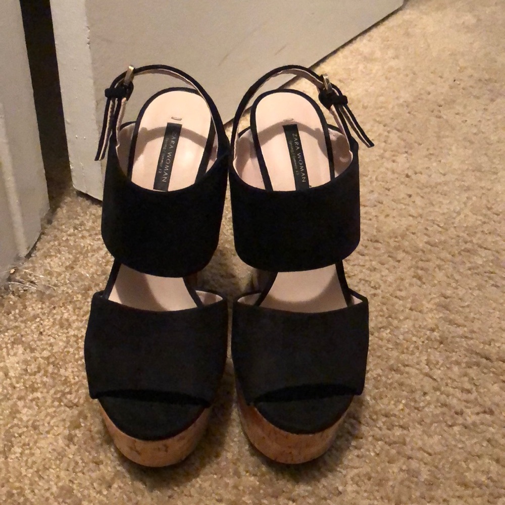 Zara platform heels